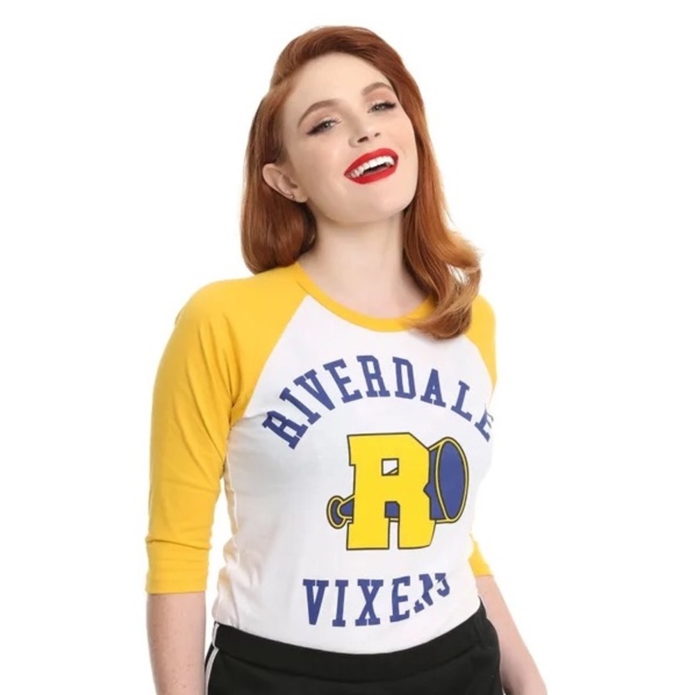 Riverdale Vixens Baseball Shirt from Hot Topic